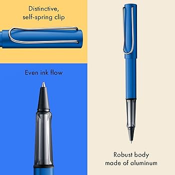 Lamy Al-Star Ballpoint Pen Aluminum Navy Blue