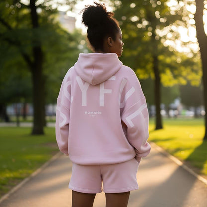 Loose Fashion Men's And Women's Letter Printed Sweater